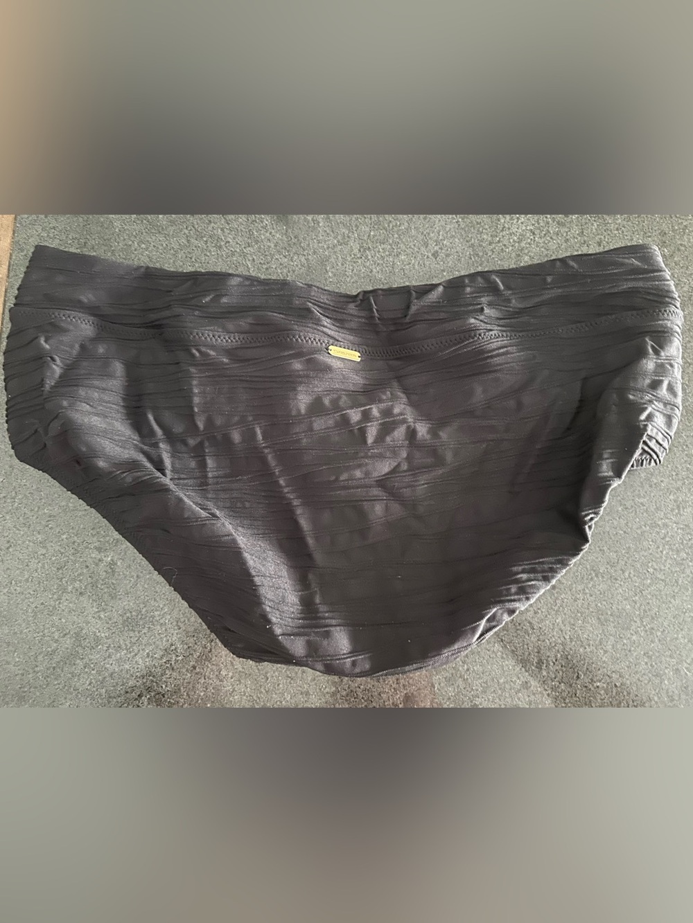 Ladies Landsend Black Swim Bottoms